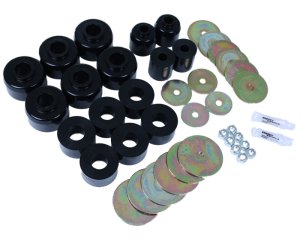 Toyota 4Runner Body Mount Bushing Set - Energy Suspension - Hyper-Flex Polyurethane - Black - `03-`09 Toyota 4Runner Body Mount Bushing Set - Energy Suspension - Hyper-Flex Polyurethane - Black - `03-`09